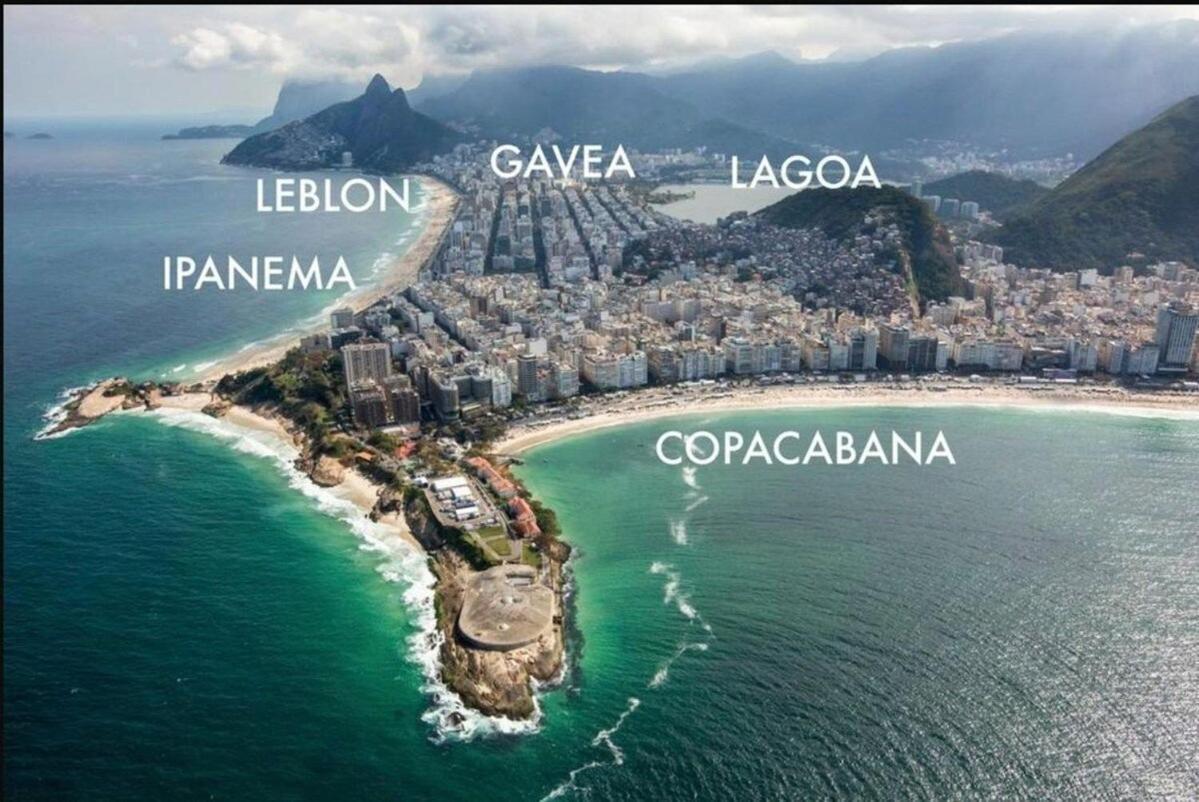 Flat Praia De Copacabana Ipanema - Pe Na Areia 里约热内卢 外观 照片