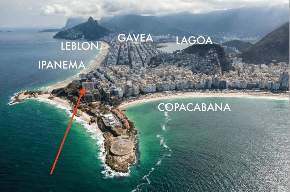 Flat Praia De Copacabana Ipanema - Pe Na Areia 里约热内卢 外观 照片
